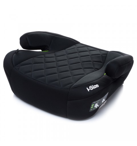 4Baby Hi-Fix - fotelik samochodowy isofix 125-150 cm, podstawka | Black